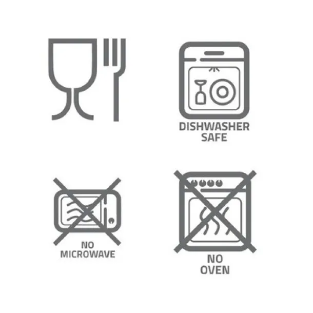 Sandra emajlirana šalica, 360 ml Bijela