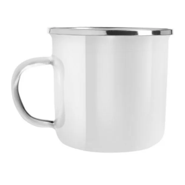 Sandra Enamel mug 360 ml Bijela