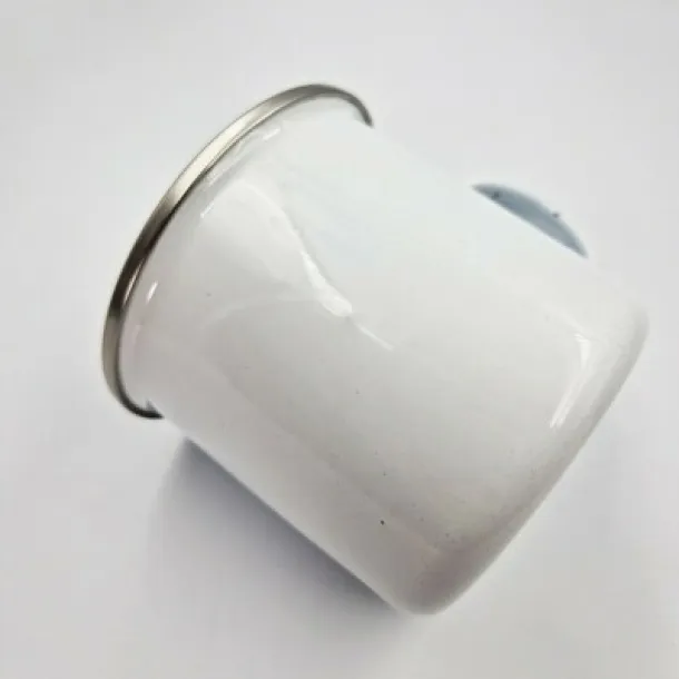 Sandra Enamel mug 360 ml white