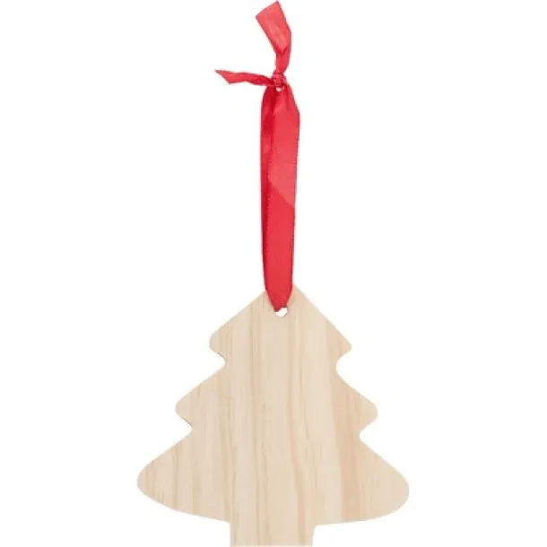  Christmas hanger "Christmas tree" light brown