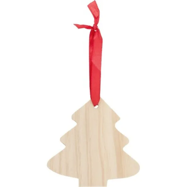  Christmas hanger "Christmas tree" light brown