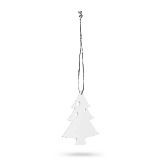 MORZINE Christmas ornament White