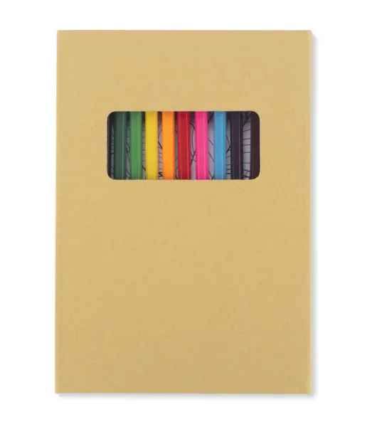 BETSO Coloring book with crayons Prirodna