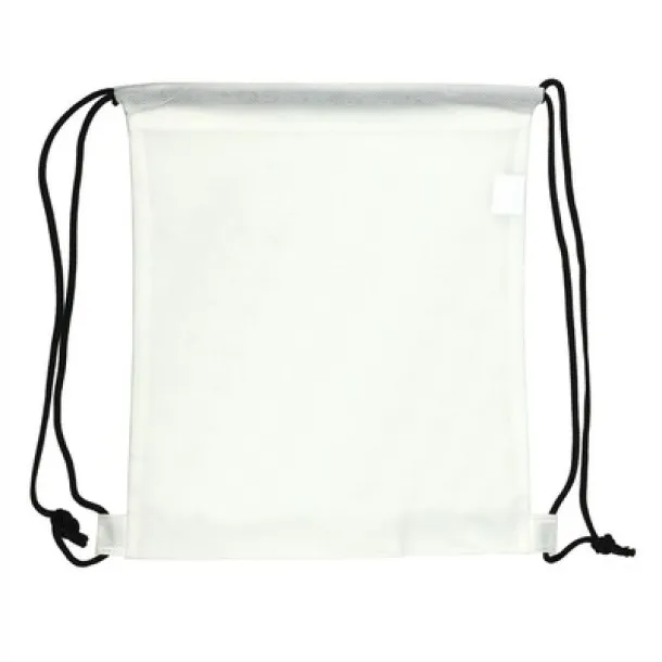  Drawstring bag for colouring, crayons white