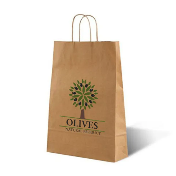 NATURE DUO paper bag for wine bottle