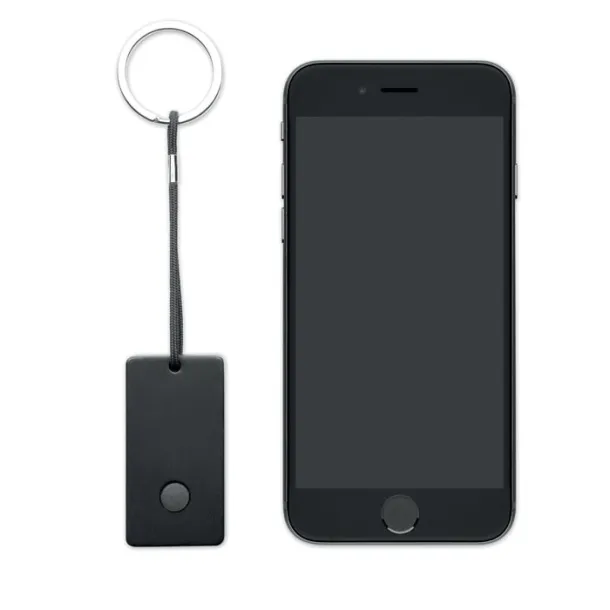 FINIT Key finder device in bamboo Black