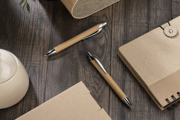 PURE Bamboo ball pen Smeđa PURE Bamboo ball pen Smeđa