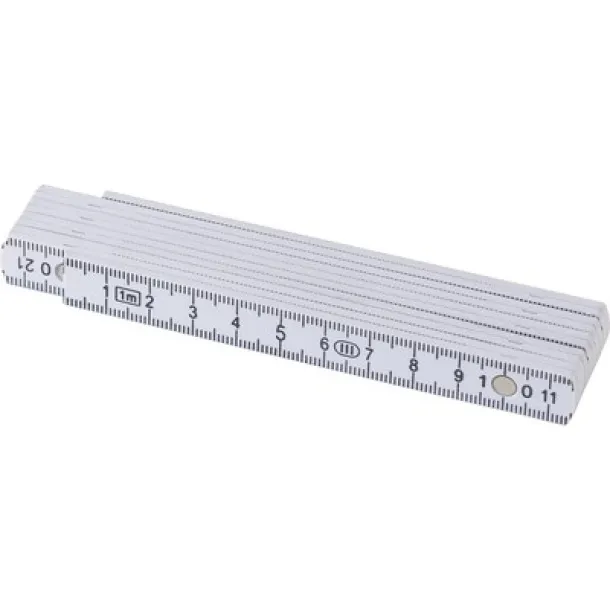  Folding meter 1m white