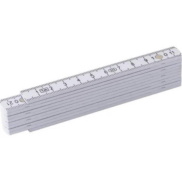  Folding meter 1m white