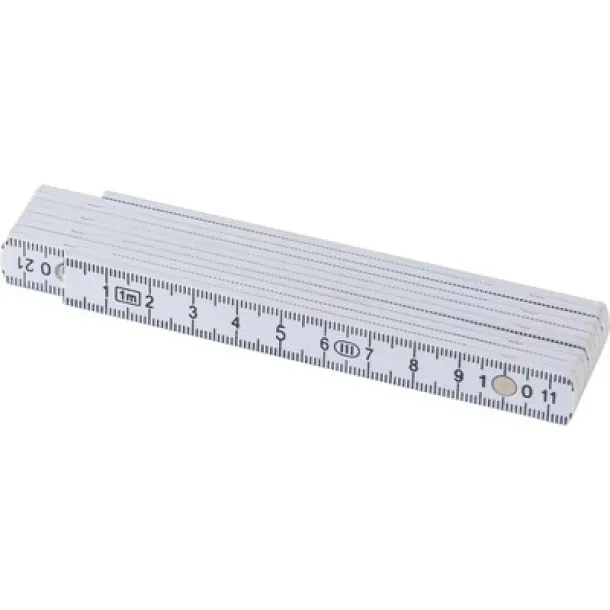  Folding meter 1m white