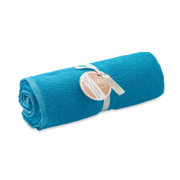 WATER SEAQUAL® towel 100x170cm Turquoise