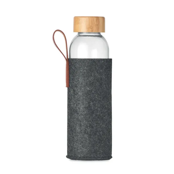 THAI Glass bottle 500 ml stone grey