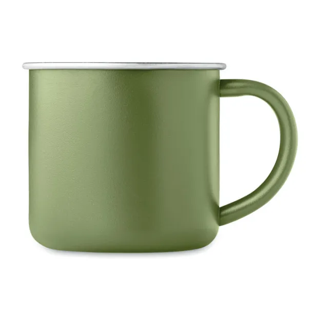 CARIBU Recycled stainless steel mug Dark green