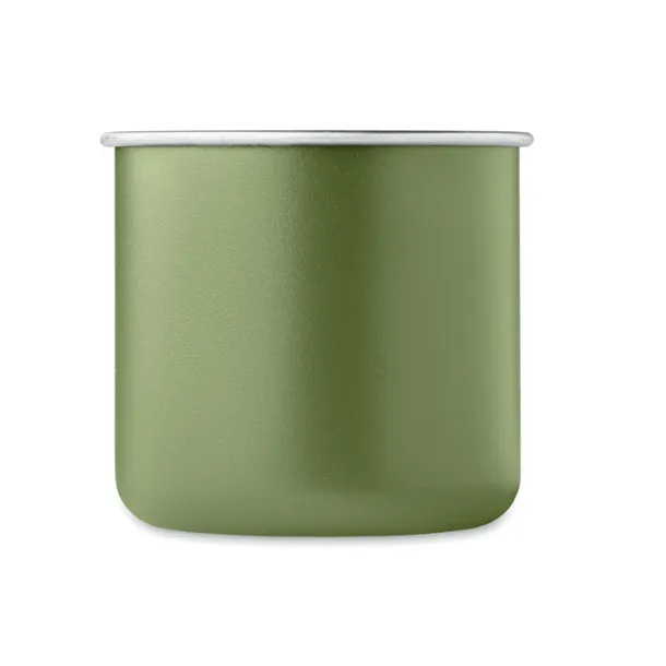 CARIBU Recycled stainless steel mug Dark green