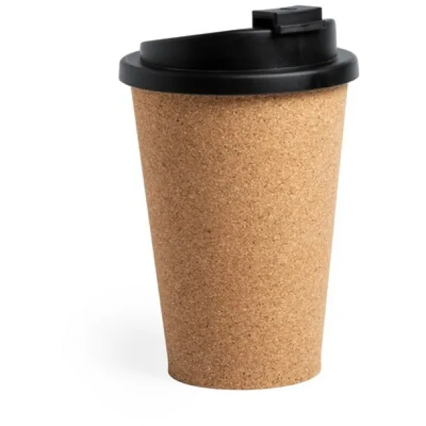  Cork travel mug 350 ml with lid neutral