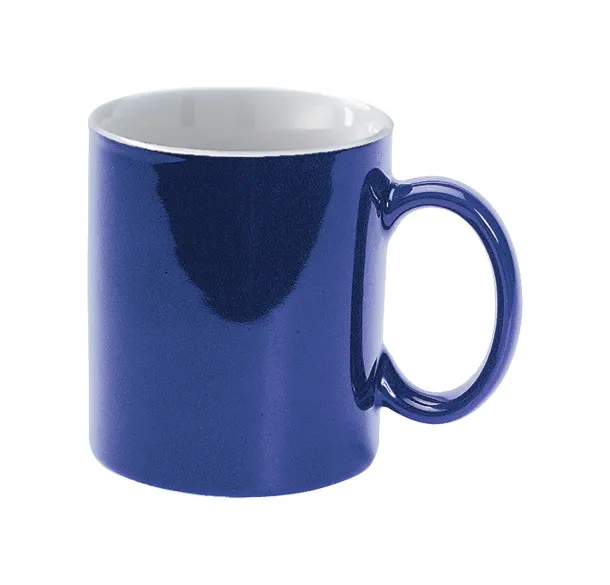 Bergen mug Blue White