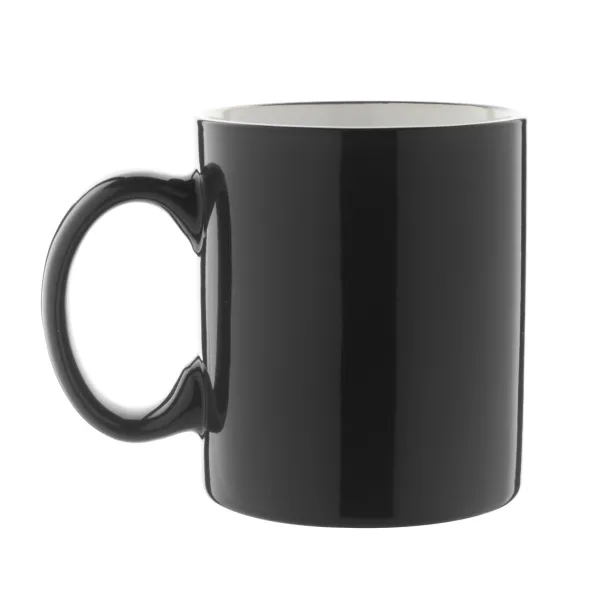Bergen šalica, 300 ml Crna Bijela