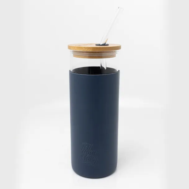 UPSCALE Staklena boca za vodu, 450 ml Prozirno