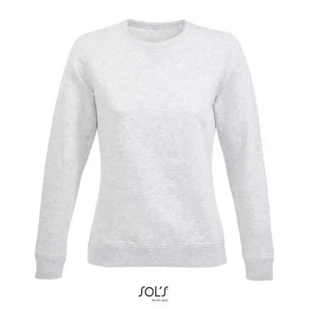  SOL'S SULLY WOMEN - ROUND-NECK SWEATSHIRT - SOL'S White