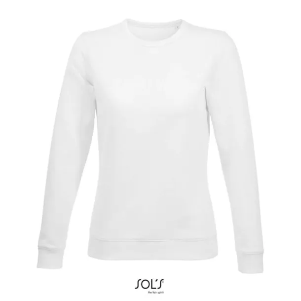  SOL'S SULLY WOMEN - ROUND-NECK SWEATSHIRT - SOL'S White