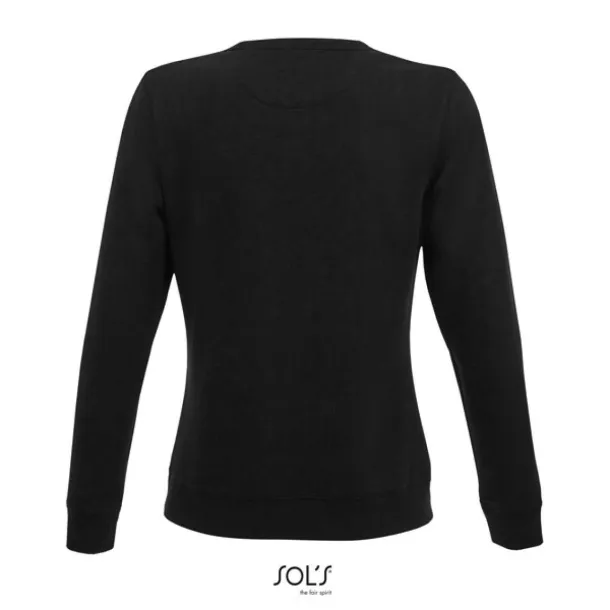  SOL'S SULLY WOMEN - ROUND-NECK SWEATSHIRT - SOL'S Black