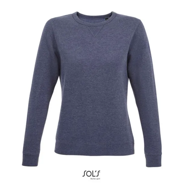  SOL'S SULLY WOMEN - ROUND-NECK SWEATSHIRT - SOL'S Heather Denim