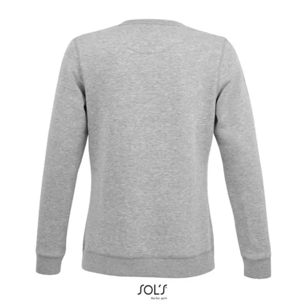  SOL'S SULLY WOMEN - ROUND-NECK SWEATSHIRT - SOL'S Grey Melange