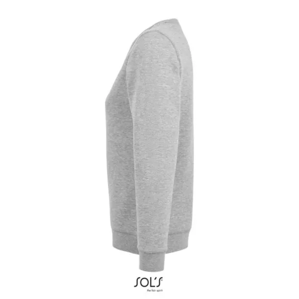  SOL'S SULLY WOMEN - ROUND-NECK SWEATSHIRT - SOL'S Grey Melange