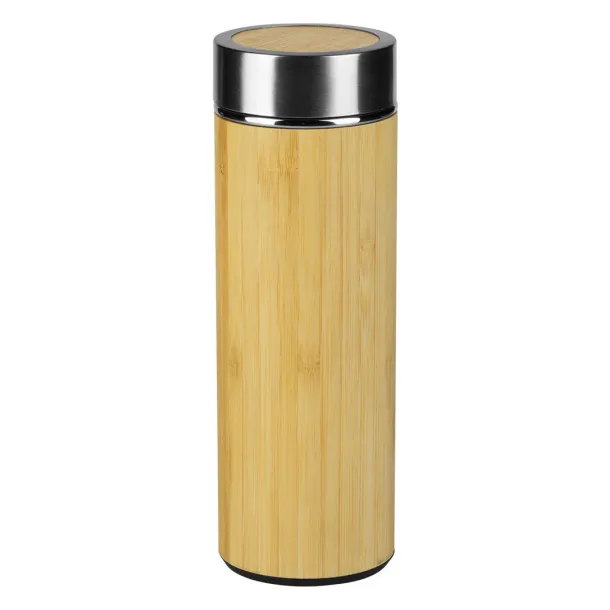 PLANET Vacuum insulated flask, 400 ml Cream Bež