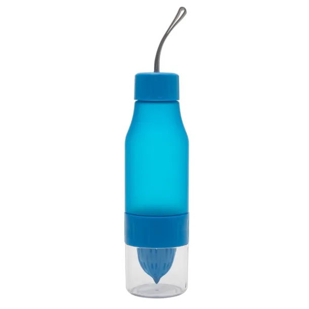 DELIGHT sports bottle 600 ml with juicer Light Blue