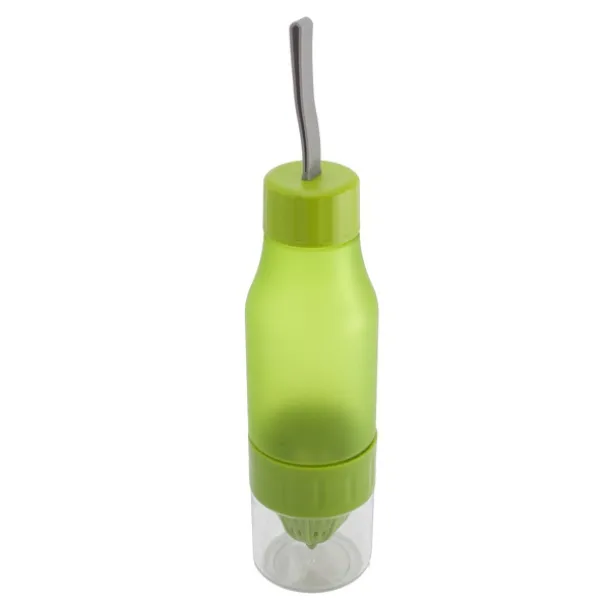 DELIGHT sports bottle 600 ml with juicer Green