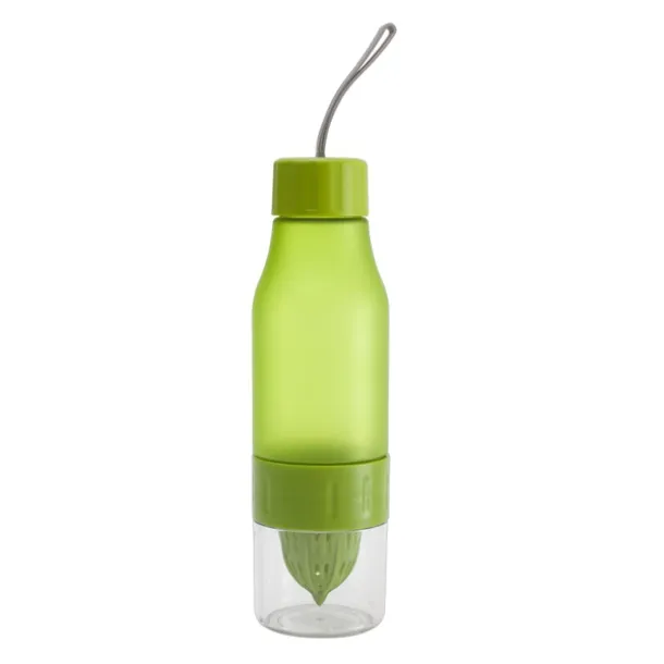 DELIGHT sports bottle 600 ml with juicer Green