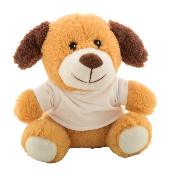 Rebark RPET plush dog Brown