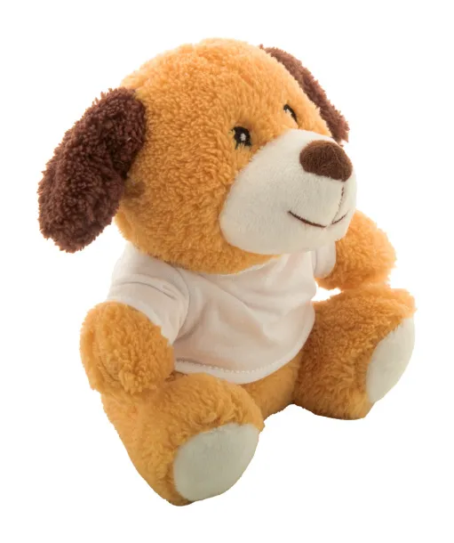 Rebark RPET plush dog Brown