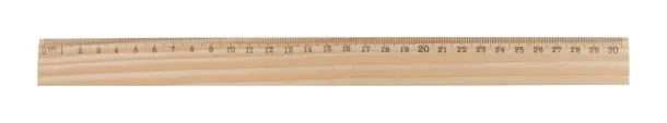 ThreeO pine wood ruler Natural