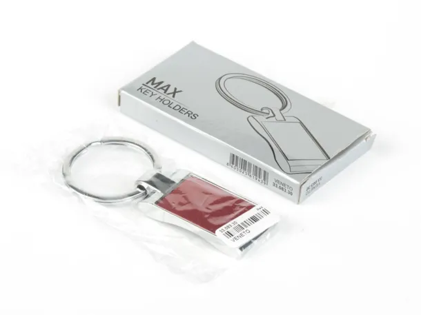 VENETO metal keyholder Red