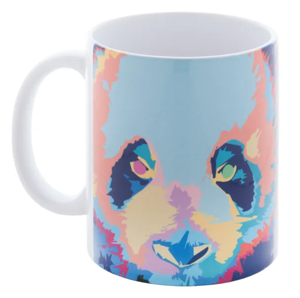 MultiColour sublimation mug White