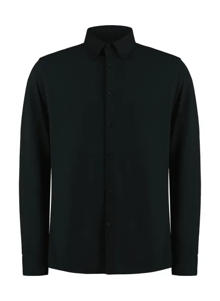  Tailored Fit Superwash® 60º Pique Shirt - Kustom Kit Black