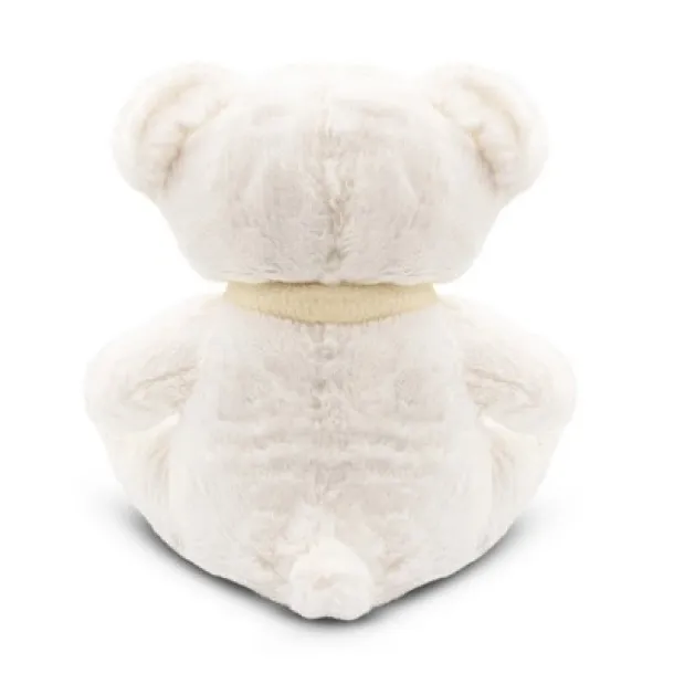 Monty White Plush teddy bear Bijela