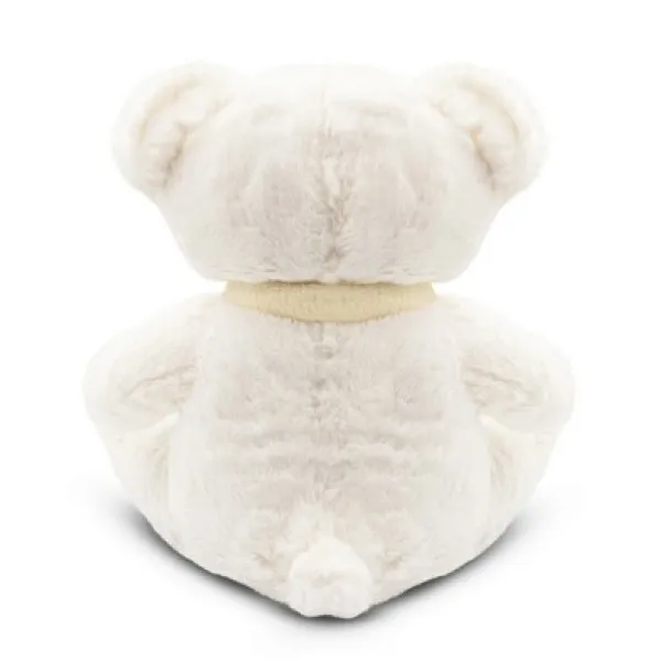 Monty White Plush teddy bear Bijela