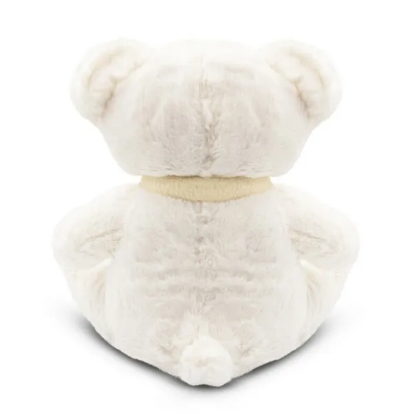 Monty White Plush teddy bear Bijela