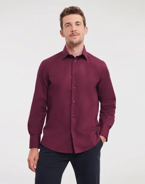  Fitted Stretch Shirt LS - Russell Collection