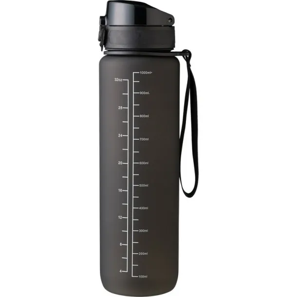  RPET sportska boca, 1000 ml black