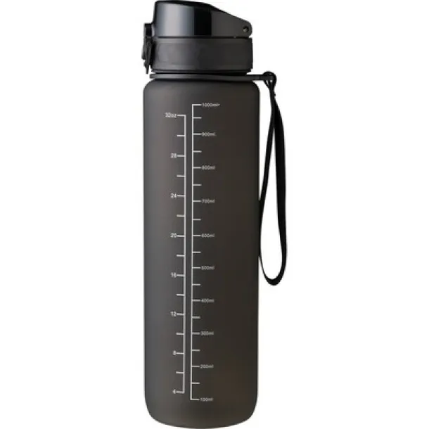  RPET sports bottle 1000 ml black