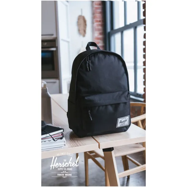 Herschel Classic™ reciklirani ruksak za prijenosno računalo 26L - Herschel Solid black