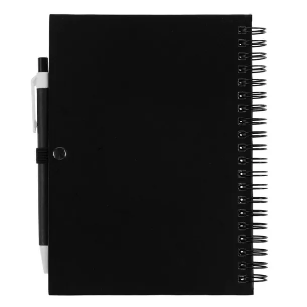  Notebook approx. A5 with ball pen black