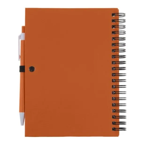  Notebook approx. A5 with ball pen orange