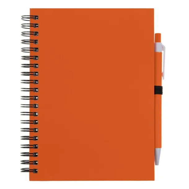  Notebook approx. A5 with ball pen orange