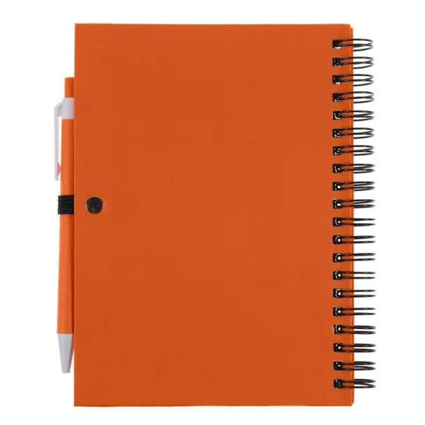  Notebook approx. A5 with ball pen orange