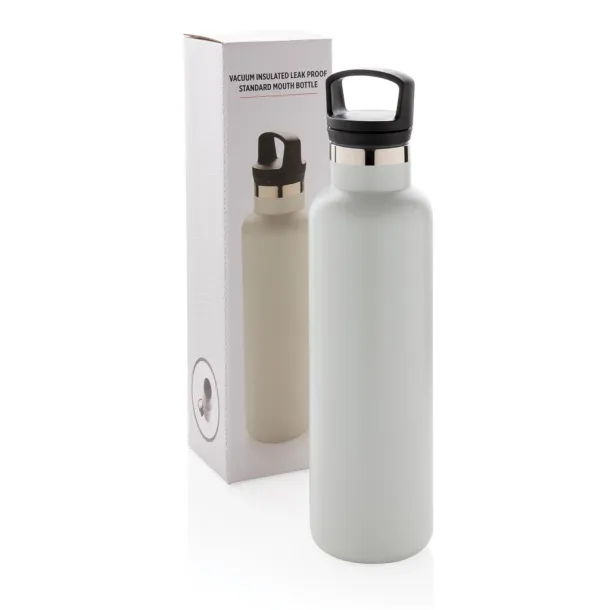  Vacuum insulated leak proof standard mouth bottle - XD Collection Mist white 